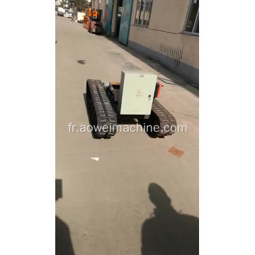 Châssis de système de chenille en caoutchouc de train d&#39;atterrissage de réservoir de prix bon marché de la Chine à vendre